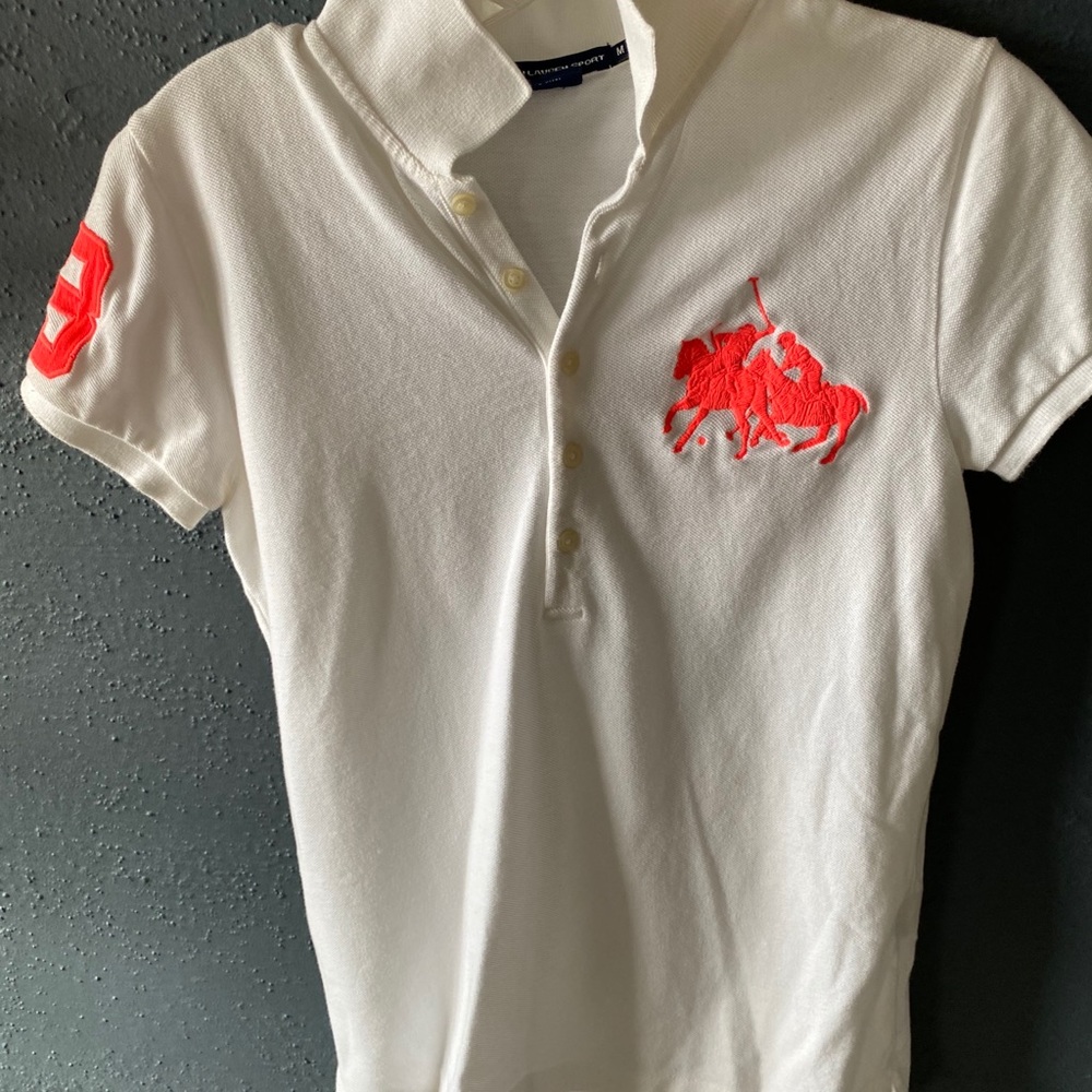 White Ralph Lauren polo